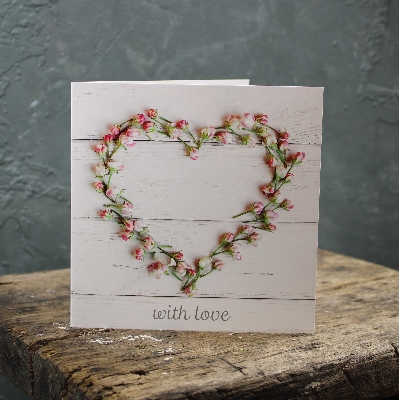 Large With Love Card.
