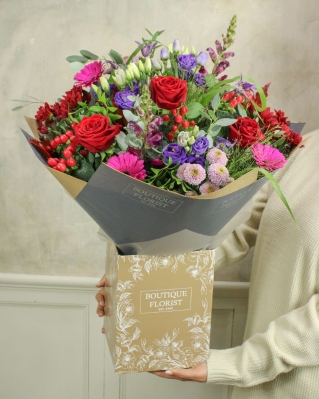 The 'Crimson' Box Bouquet