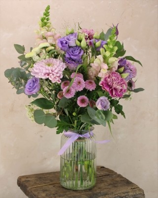 The 'Violet' Vase Get Well Soon