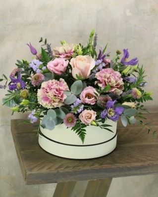 The 'Lavender Blush' Hatbox