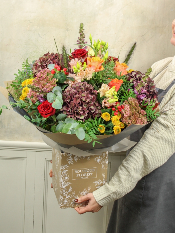 The 'Luxury Autumn' Box Bouquet