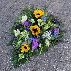 The 'Purple, Yellow and White' Florist Choice Spray