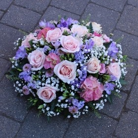 The 'Pink Rose & Lilac Freesia' Posy