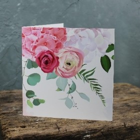 Large Florals Card