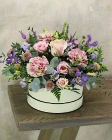 The 'Lavender Blush' Hatbox